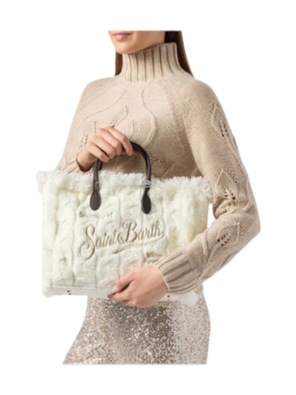 MC2 Saint Barth Borsa Donna COLETTE WOOL BRAID COL0030 01346I