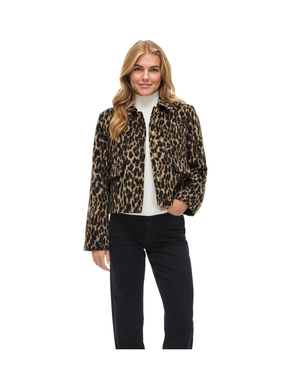 VILA Cappotto Donna VISIMBA L/S SHORT JACKET 14107525
