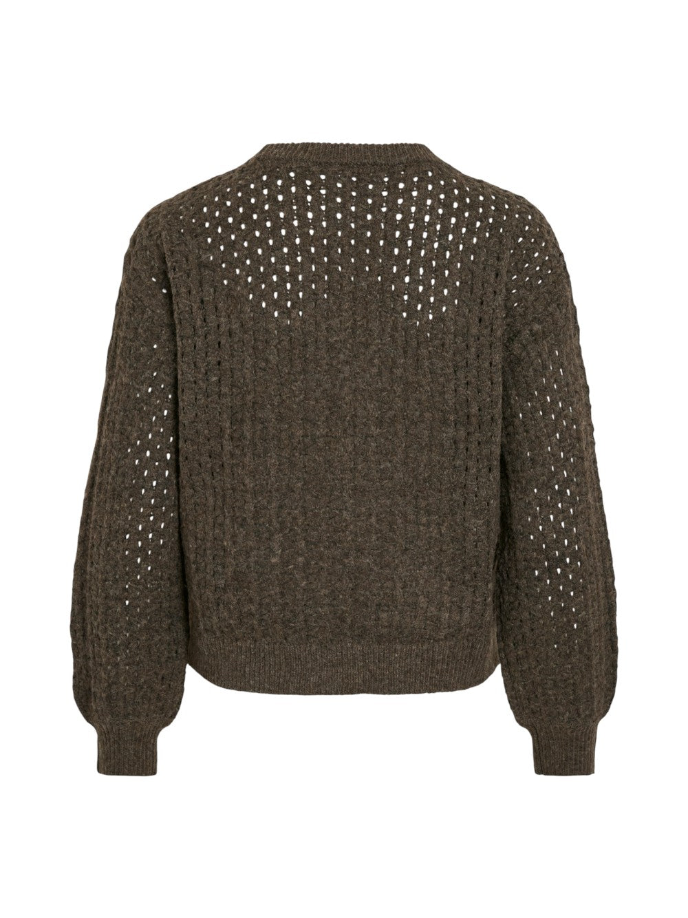 VILA Maglia Donna VIRYLEIGH O-NECK L/S KNIT TOP/TES 14108860