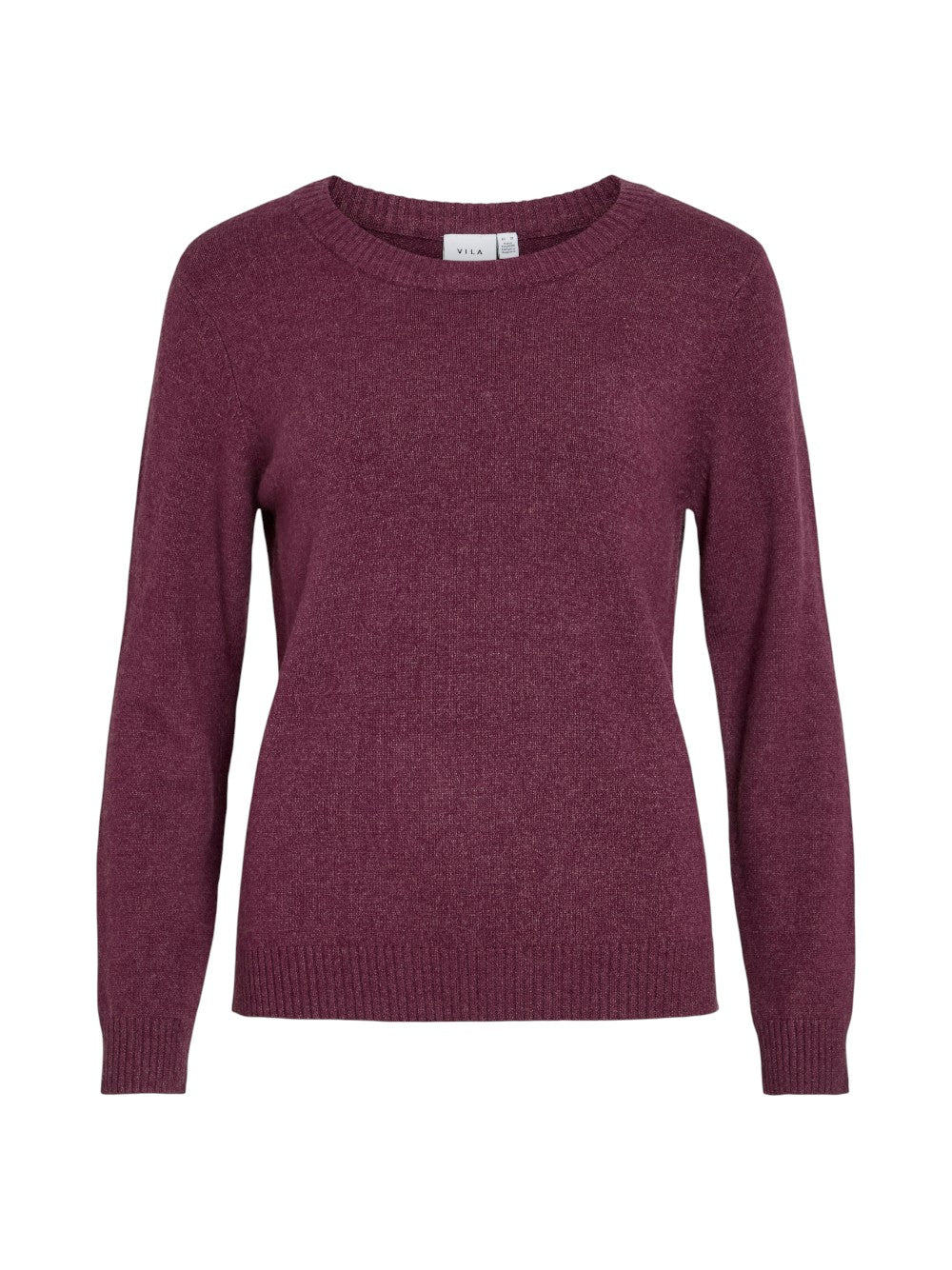VILA Maglia Donna VIRIL O-NECK L/S  KNIT TOP - NOOS 14054177