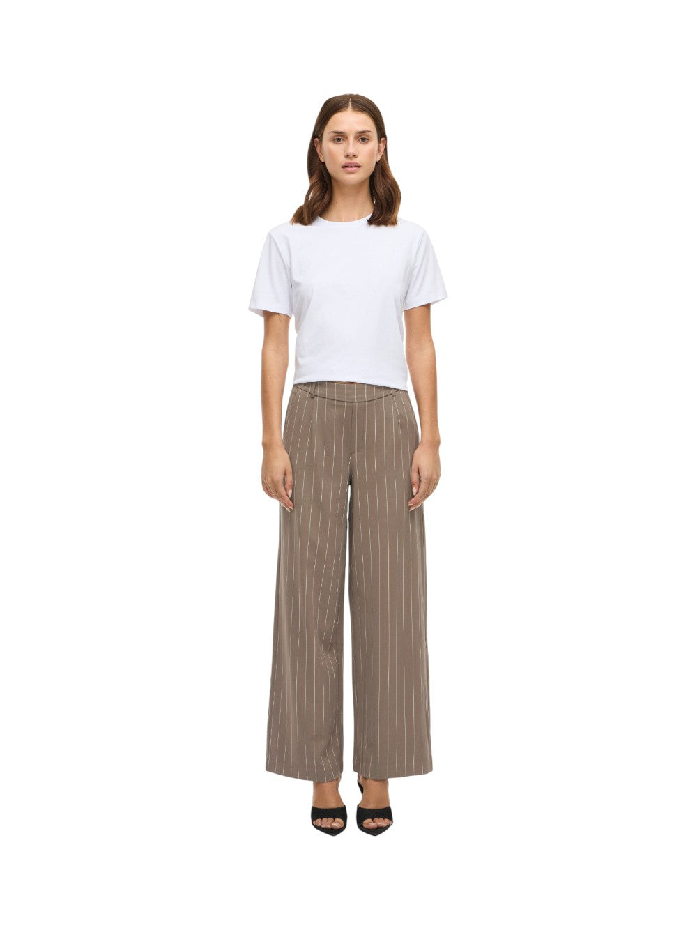 VILA Pantalone Donna VIVARONE PATTERN HW WIDE PANT - NOOS 14089556