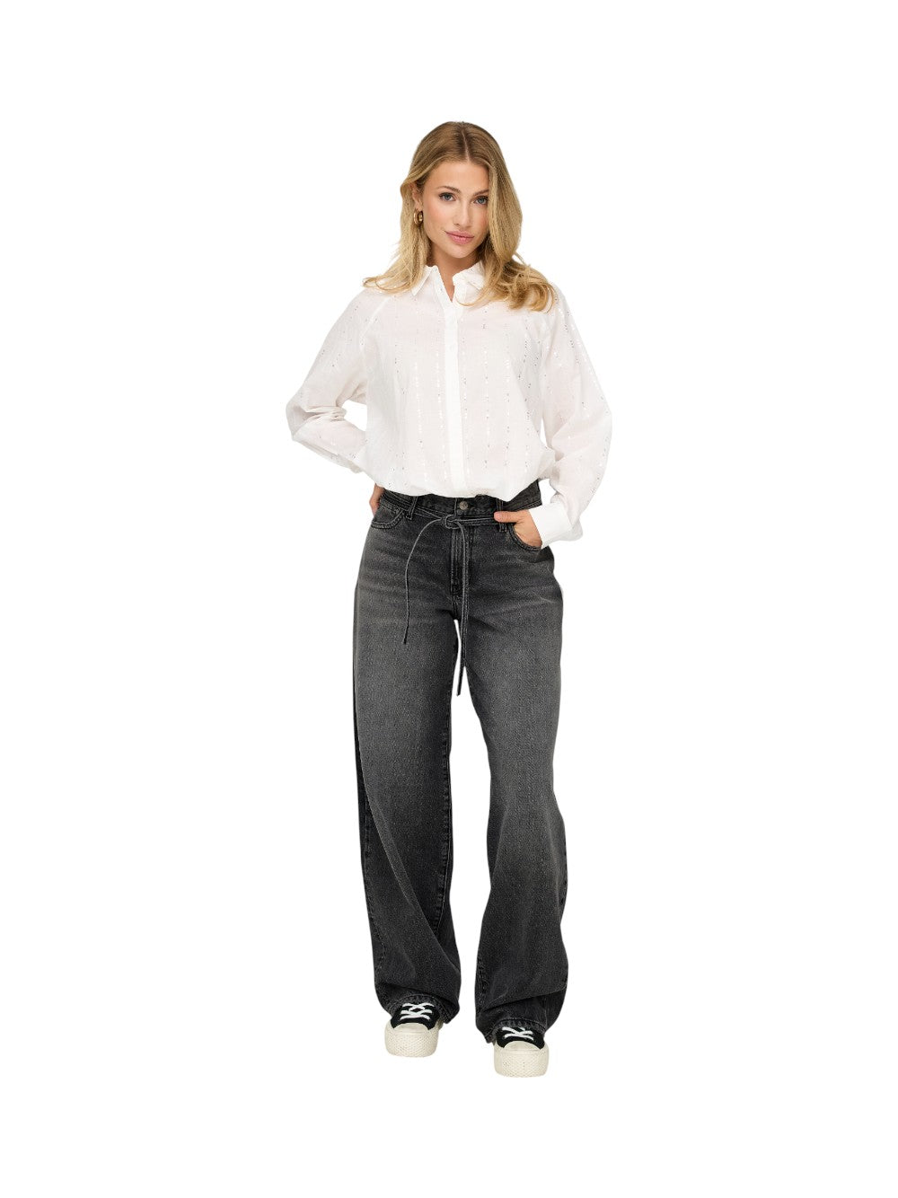 ONLY Jeans Donna ONLGIANNA MW STRAIGHT DNM 15347094