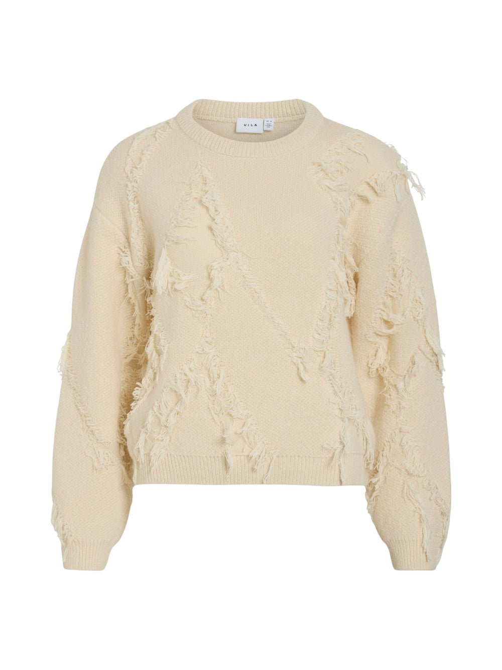 VILA Maglia Donna VINAKUNA O-NECK L/S KNIT TOP 14108898