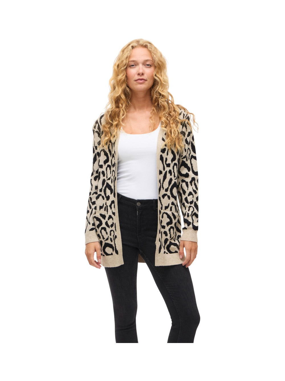 VILA Maglia Donna VITIF OPEN L/S KNIT CARDIGAN - NOOS 14110112