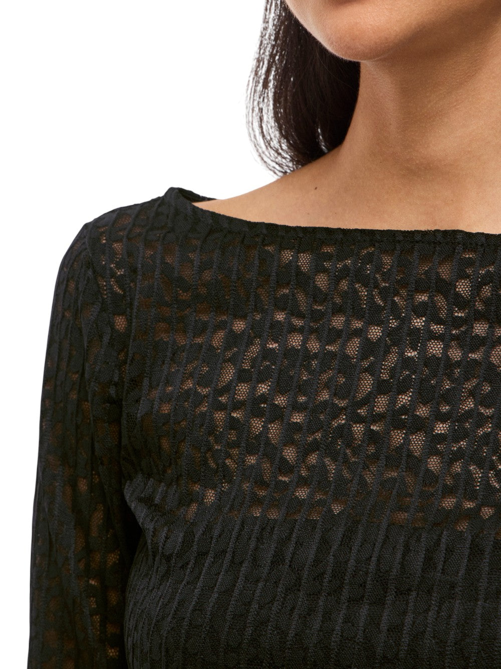 VILA Maglia Donna VIROMINA BOATNECK L/S TOP/TES 14108569
