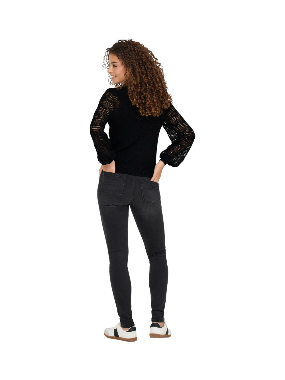 ONLY Maglia Donna ONLANNELINA LS HIGHNECK KNT 15353133