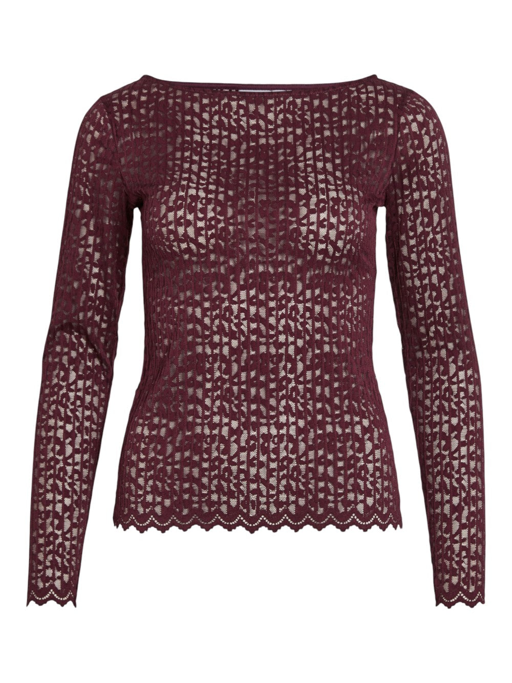 VILA Maglia Donna VIROMINA BOATNECK L/S TOP/TES 14108569