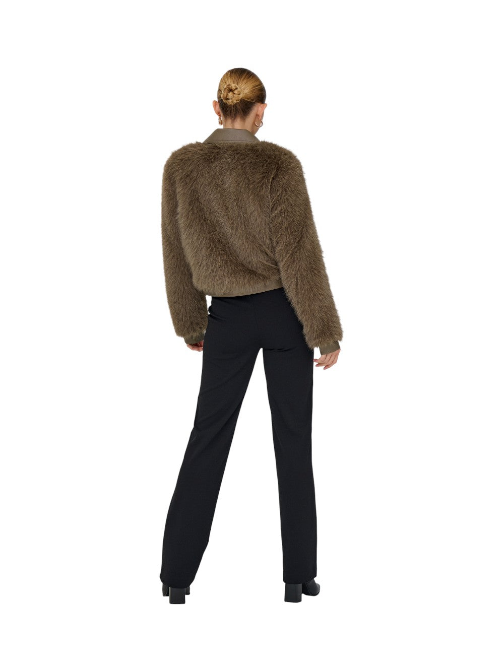 ONLY Ecopelliccia Donna ONLYUMI LIFE FAUX FUR JACKET OTW 15356776