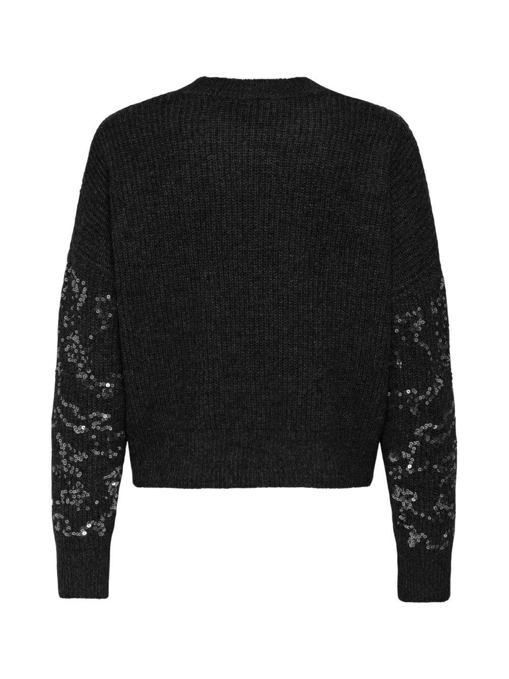 ONLY Maglia Donna ONLALTA LS SEQUIN O-NECK KNT 15353230