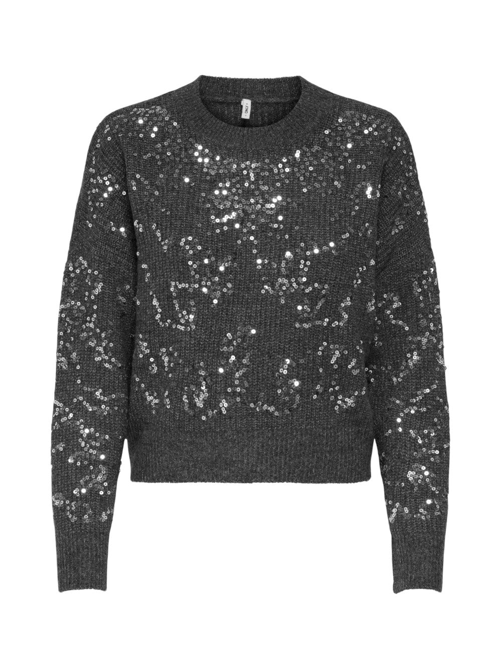 ONLY Maglia Donna ONLALTA LS SEQUIN O-NECK KNT 15353230