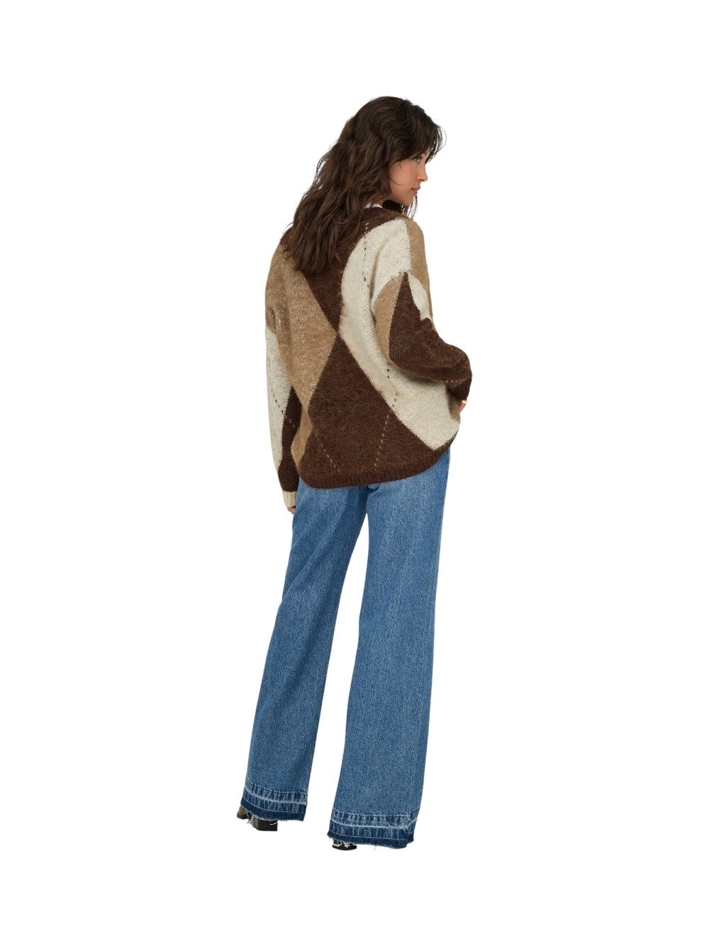 ONLY Cardigan Donna ONLNOEME JQ LS LIFE CARDI V-NECK KNT 15353228