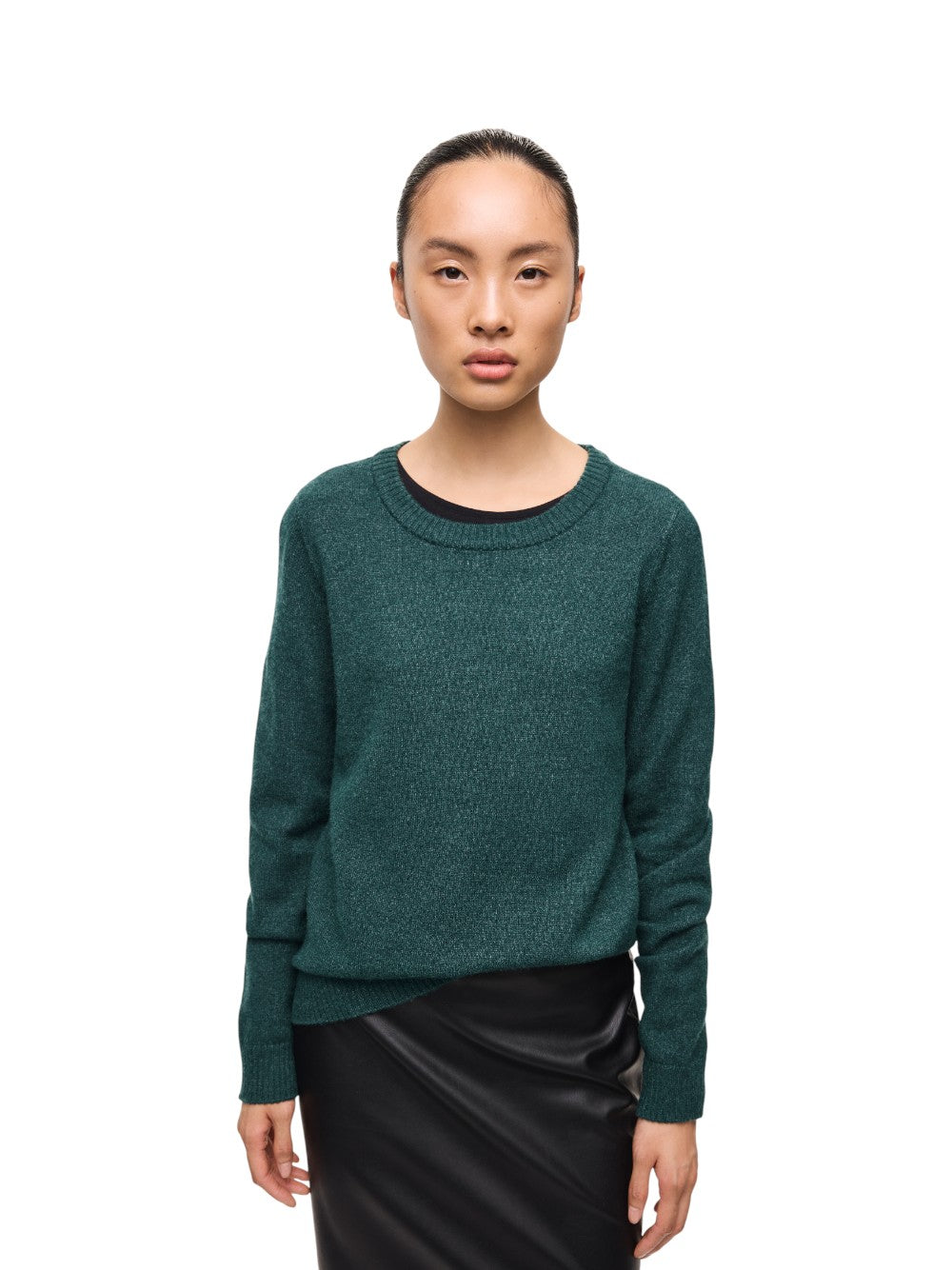 VILA Maglia Donna VIRIL O-NECK L/S  KNIT TOP - NOOS 14054177