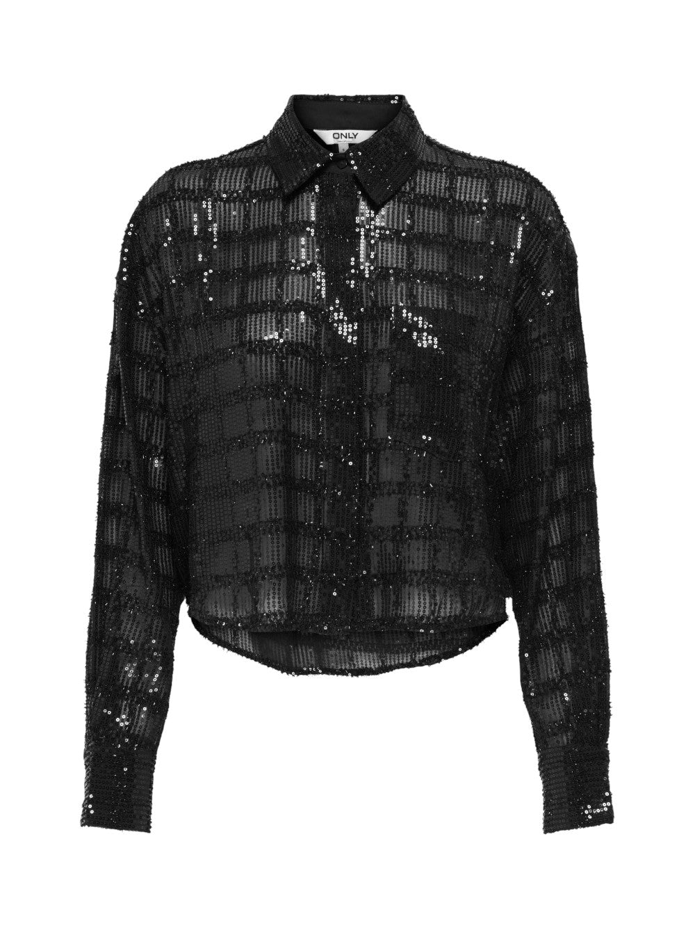 ONLY Maglia Donna ONLDARINA LS SEQUINS SHIRT WVN 15358385