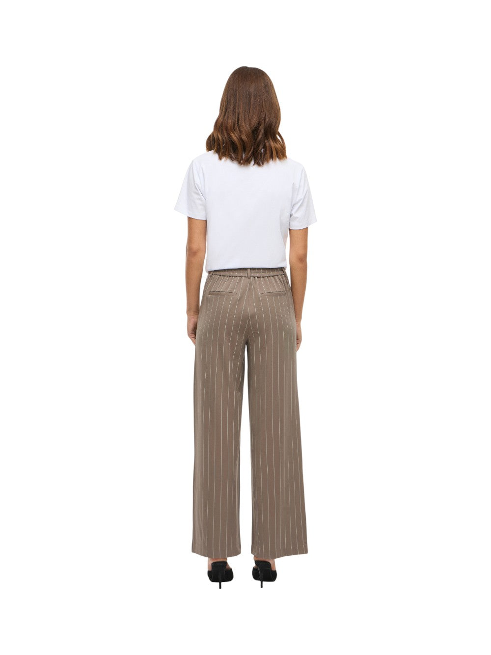 VILA Pantalone Donna VIVARONE PATTERN HW WIDE PANT - NOOS 14089556