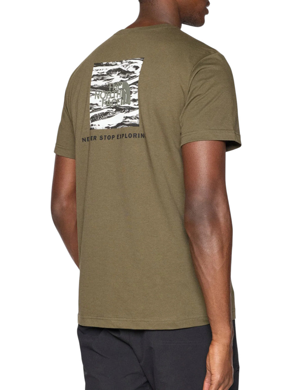 The North Face T-shit Uomo M BOX NSE EDGE OF LIGHT INFILL S/S TEE NF0A8E3HFA41
