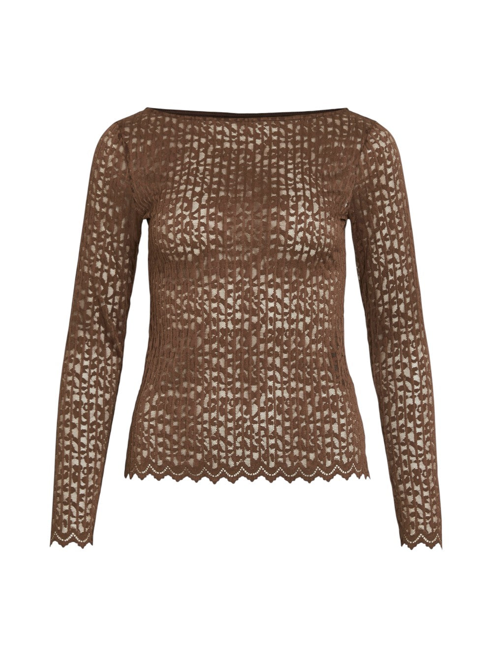 VILA Maglia Donna VIROMINA BOATNECK L/S TOP/TES 14108569
