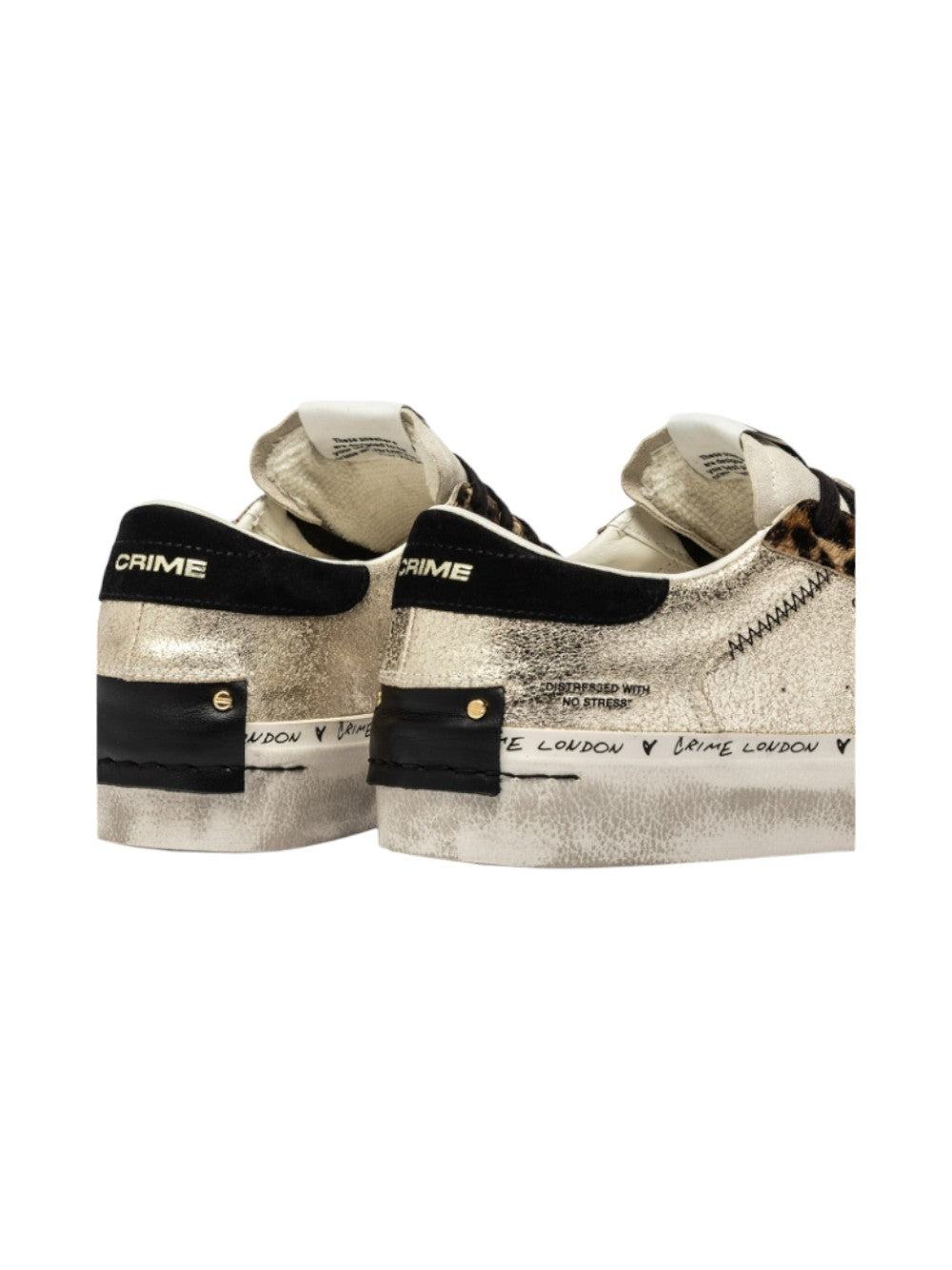 Crime London Sneakers Donna DISTRESSED PLATFORM 25071AA8.26