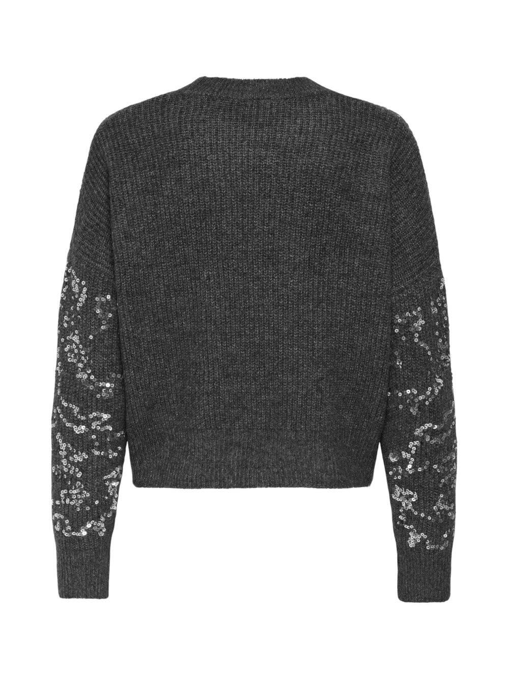 ONLY Maglia Donna ONLALTA LS SEQUIN O-NECK KNT 15353230