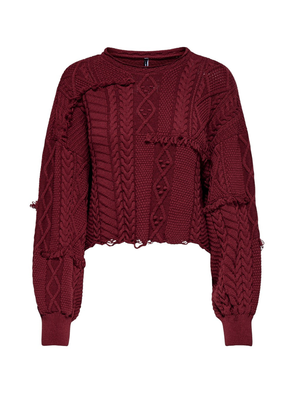 ONLY Maglia Donna ONLDALIA LIFE LS FRINGE PULL KNT 15352093