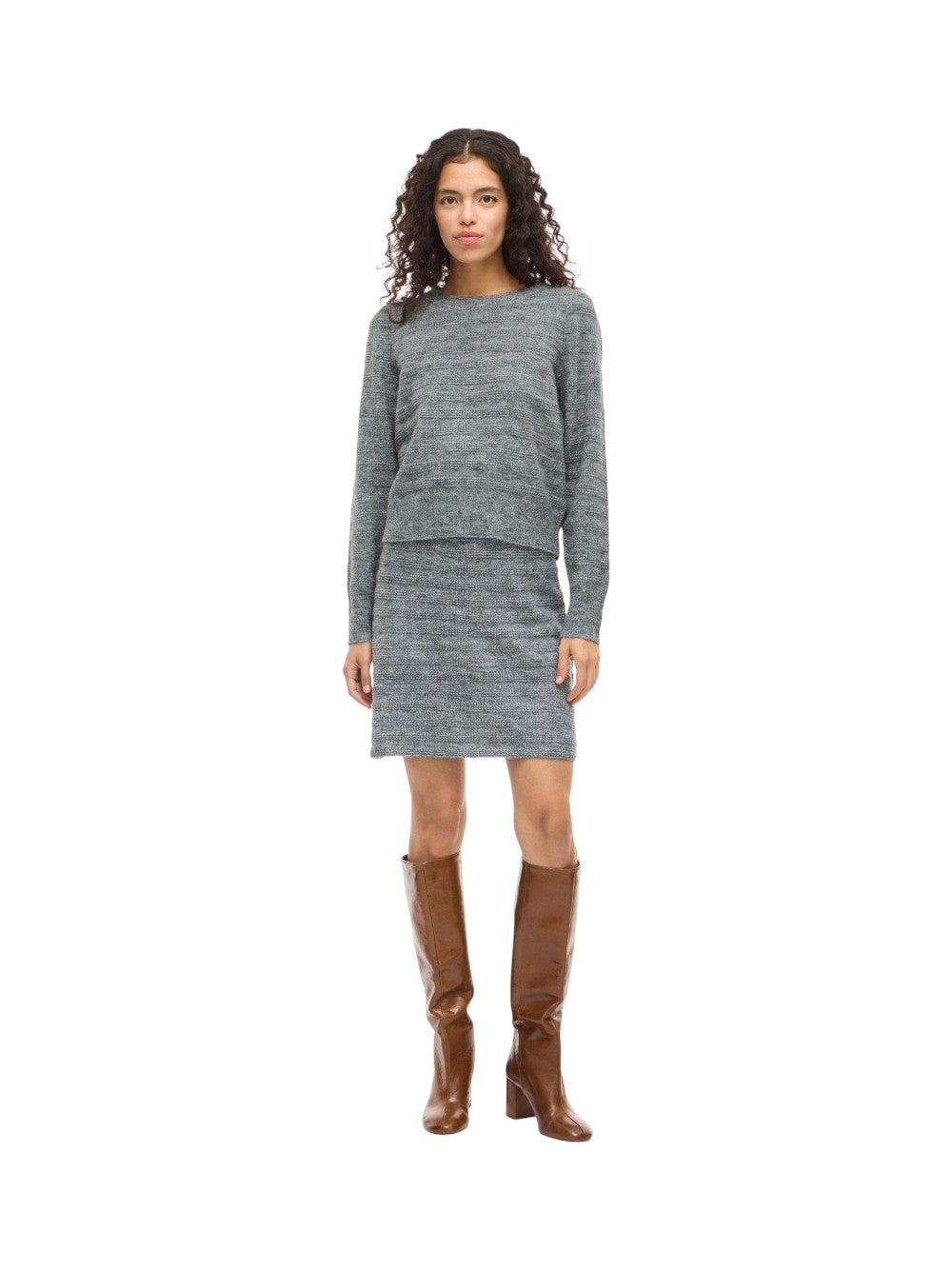 VILA Maglia Donna VIJAYLA O-NECK L/S KNIT TOP 14108795
