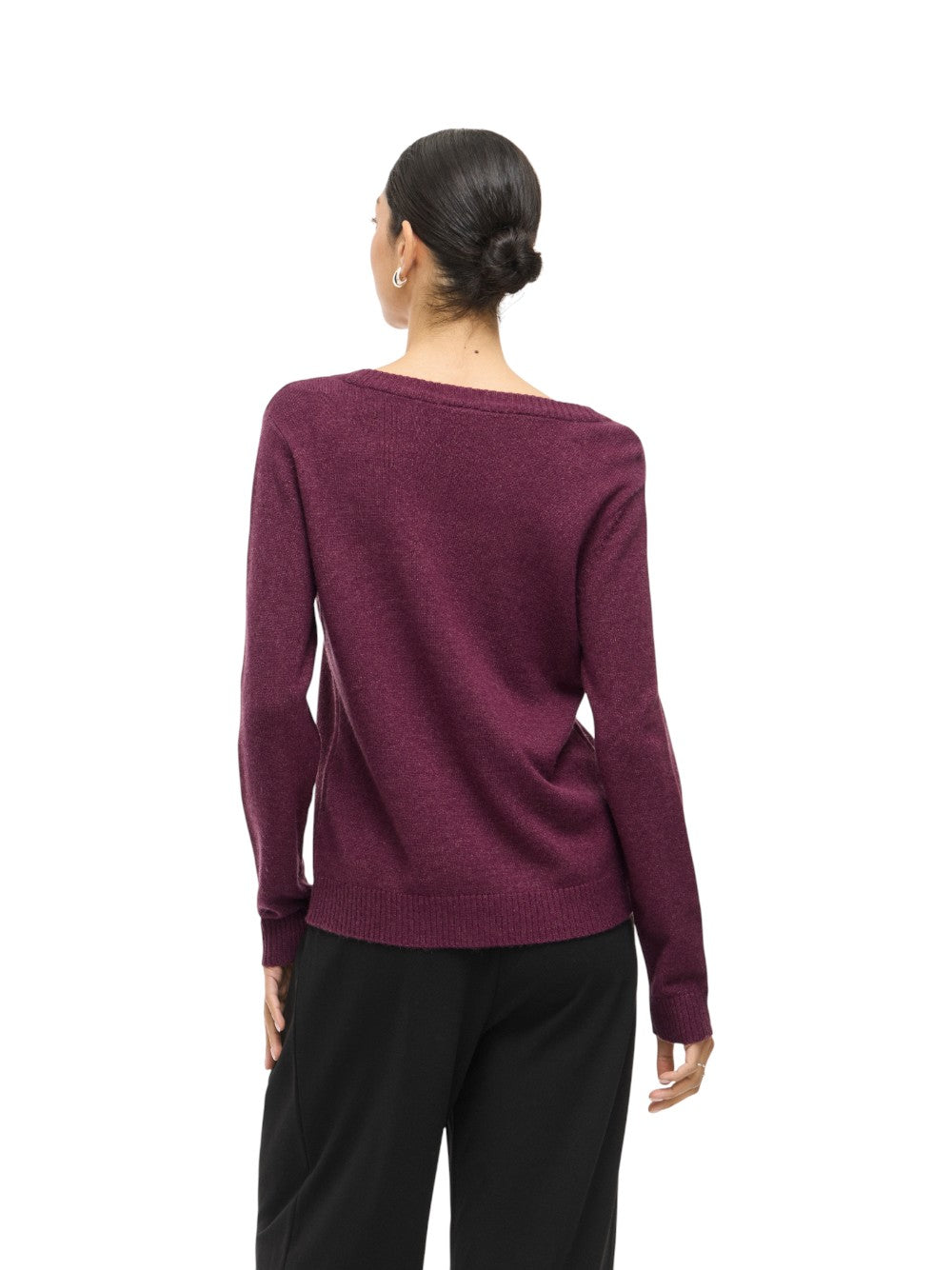 VILA Maglia Donna VIRIL O-NECK L/S  KNIT TOP - NOOS 14054177