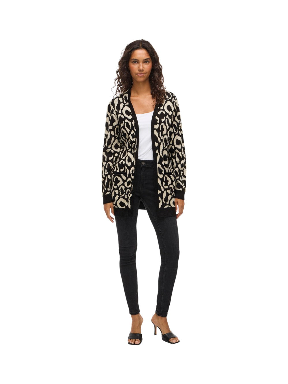 VILA Maglia Donna VITIF OPEN L/S KNIT CARDIGAN - NOOS 14110112