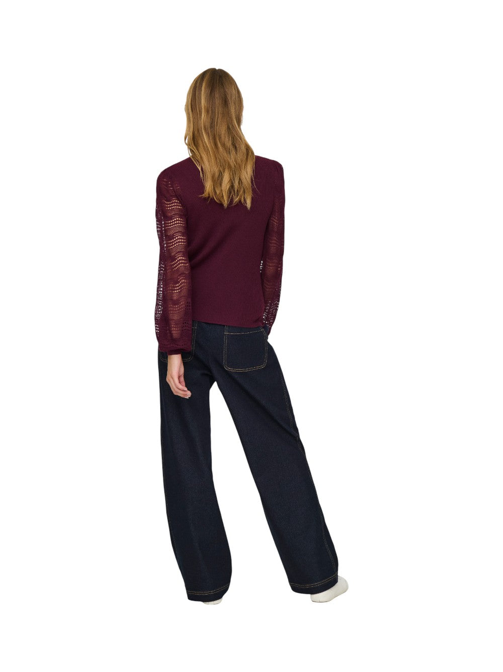 ONLY Maglia Donna ONLANNELINA LS HIGHNECK KNT 15353133