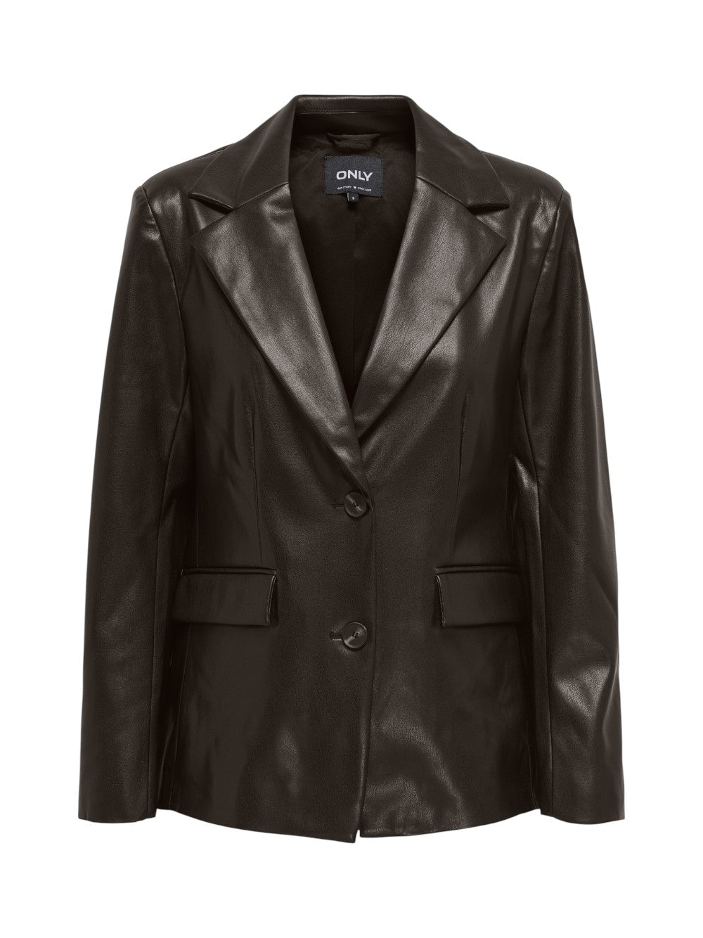 ONLY Giacca Donna ONLVERONA FAUX LEATHER FIT BLAZER CC OTW 15350362
