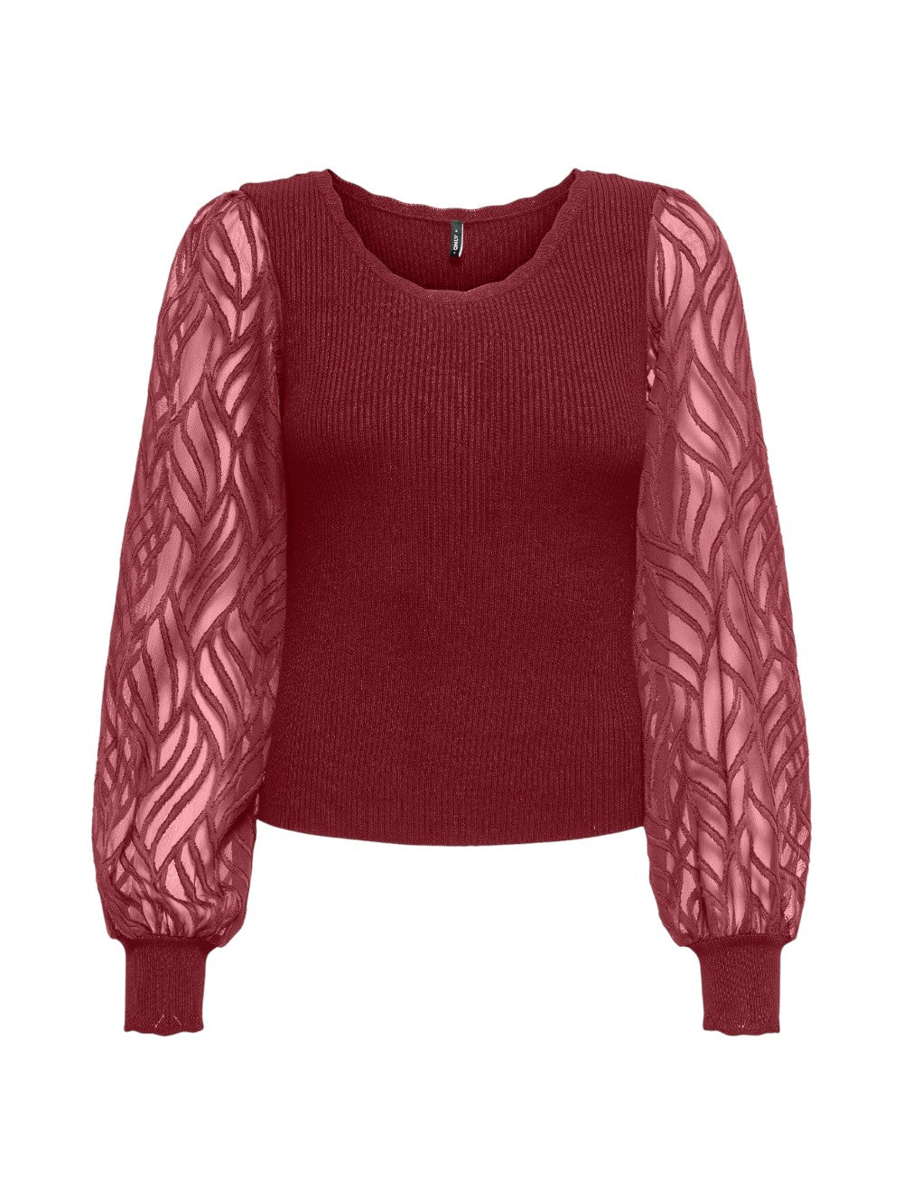 ONLY Maglia Donna ONLJULIE LS RIB MIX O-NECK CC KNT 15350562