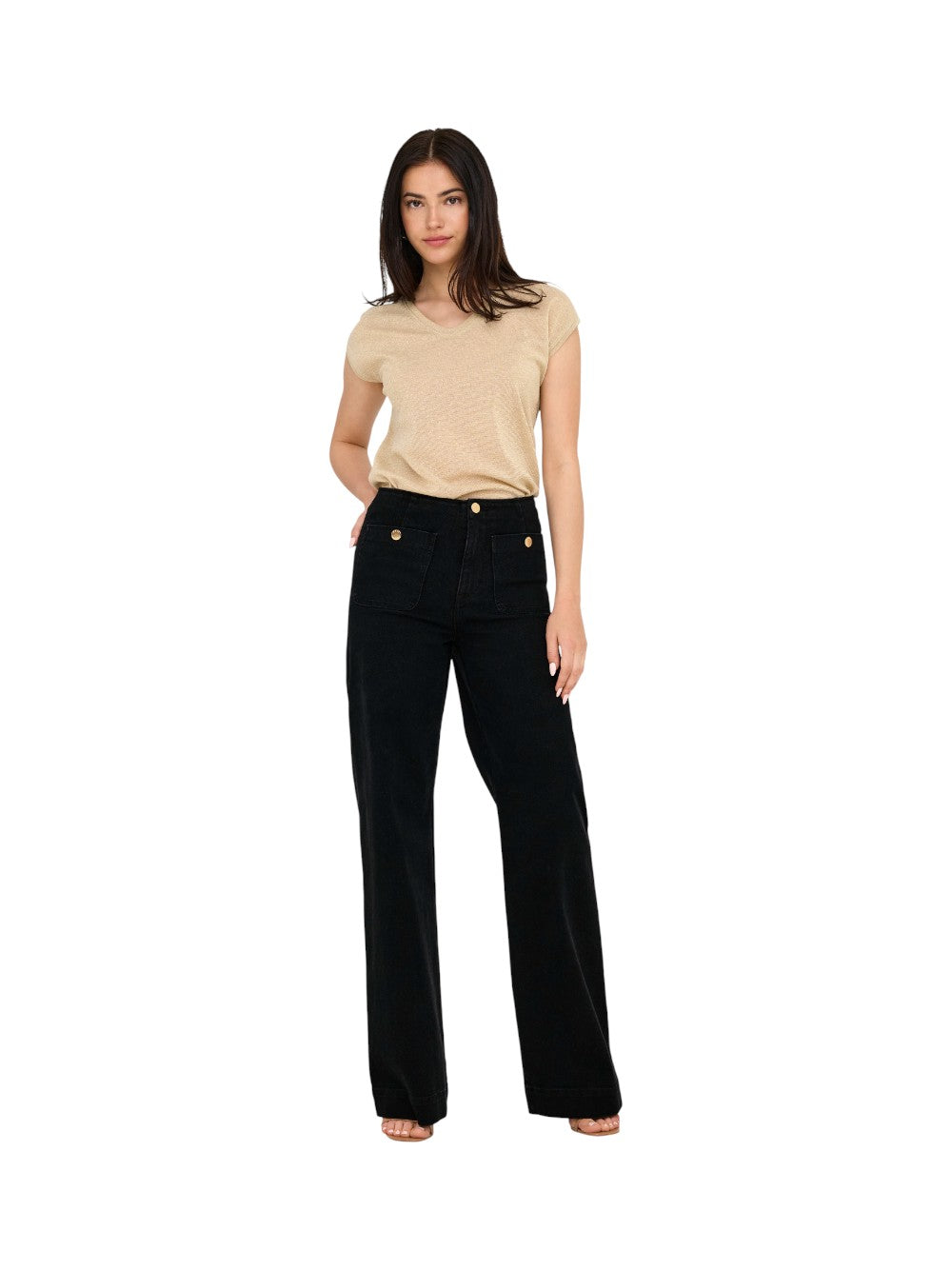 ONLY Jeans Donna ONLMADELINE HW WD POCKET DNM GUA554 NOOS 15356699