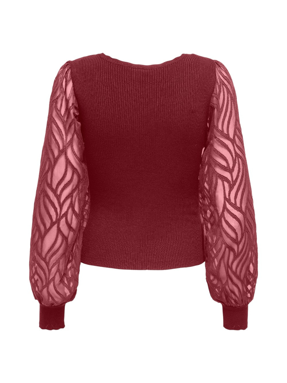 ONLY Maglia Donna ONLJULIE LS RIB MIX O-NECK CC KNT 15350562