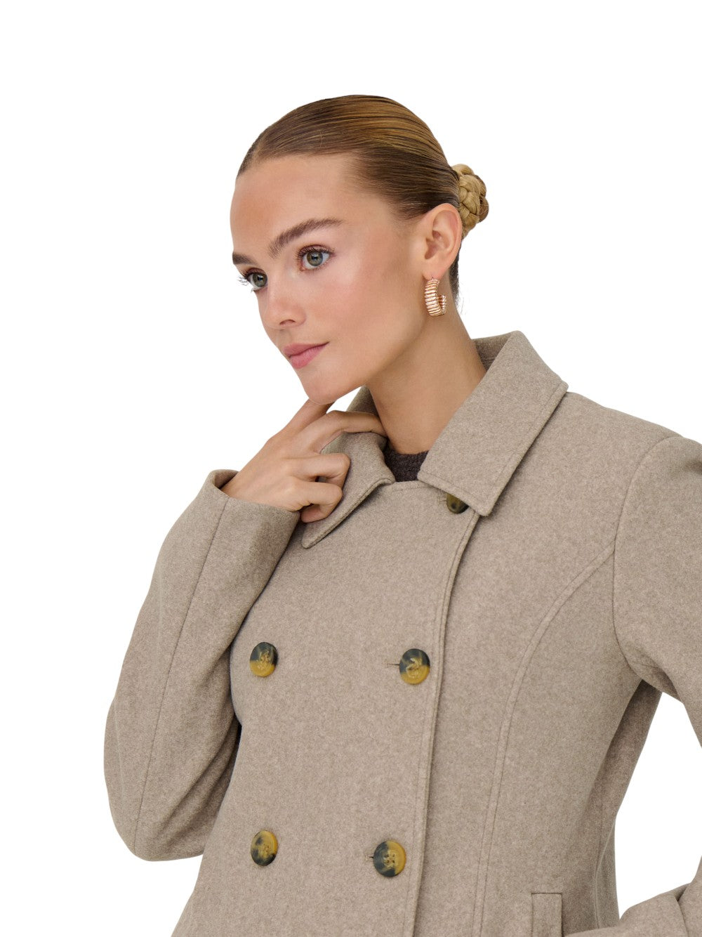 ONLY Cappotto Donna ONLBLAKE LIFE PEACOAT CC OTW 15349215
