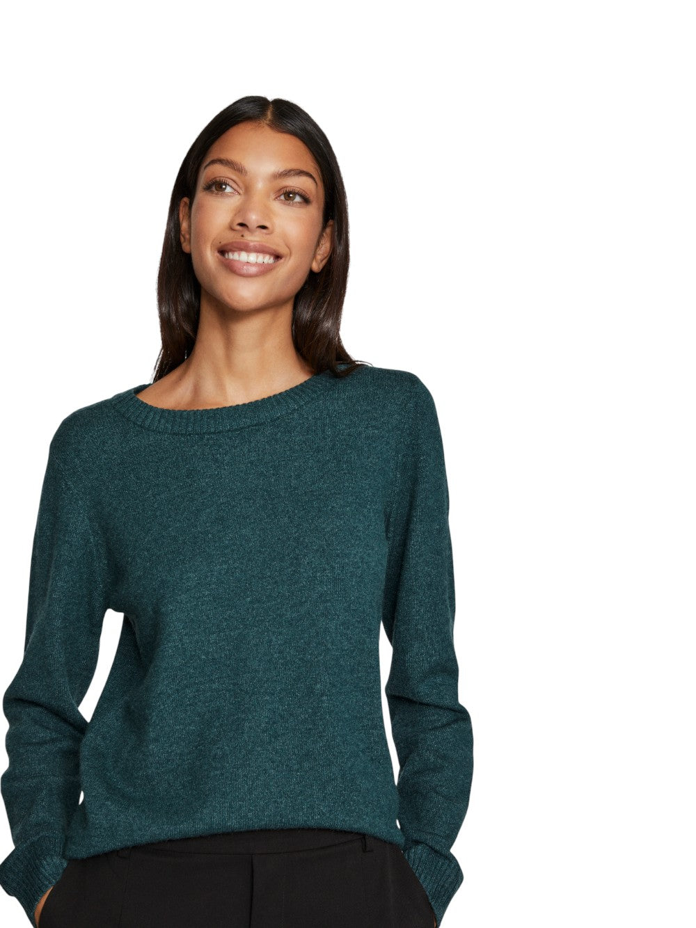VILA Maglia Donna VIRIL O-NECK L/S  KNIT TOP - NOOS 14054177