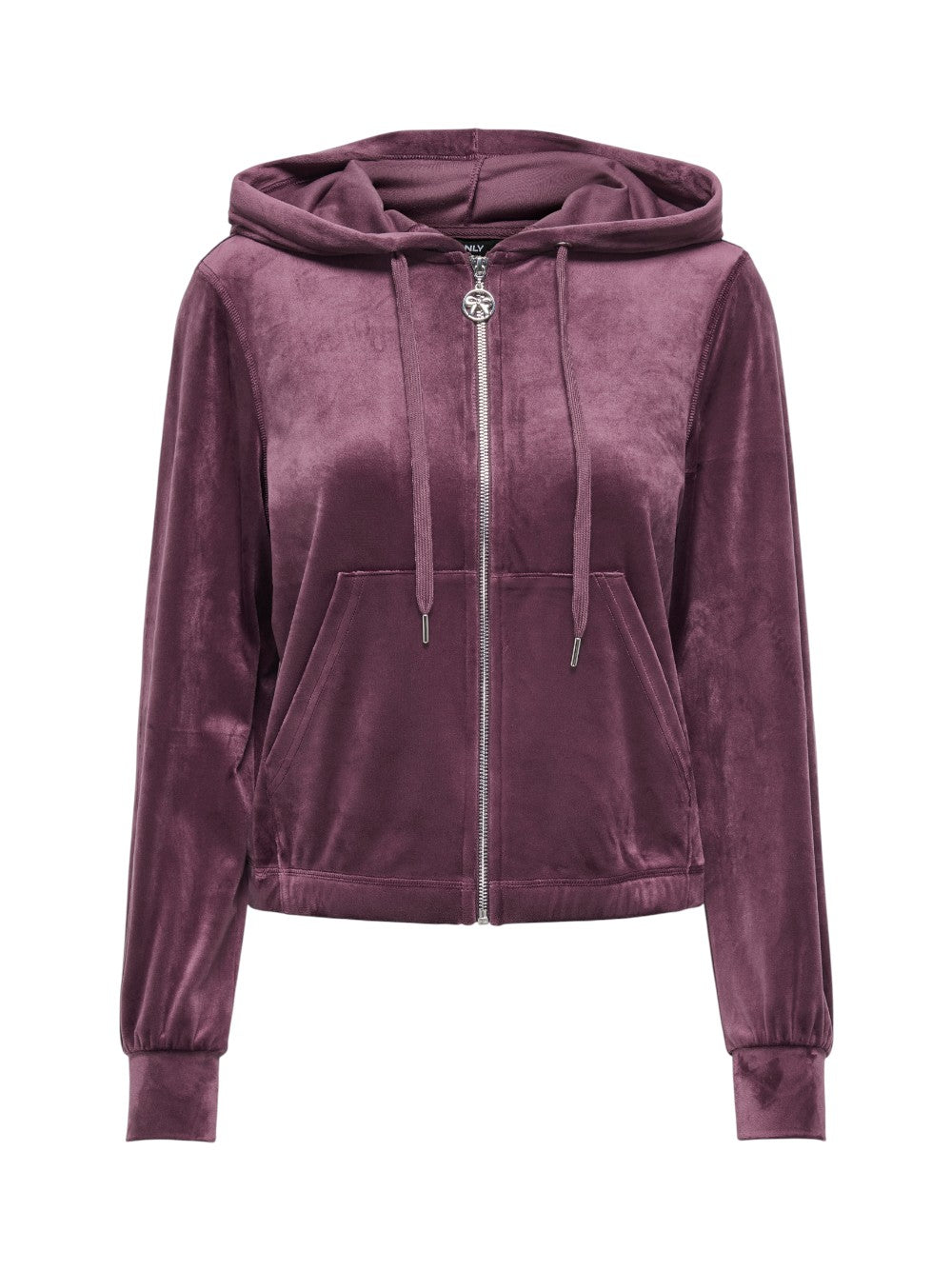ONLY Felpa Donna ONLREBEL L/S ZIP HOOD SWT 15299670