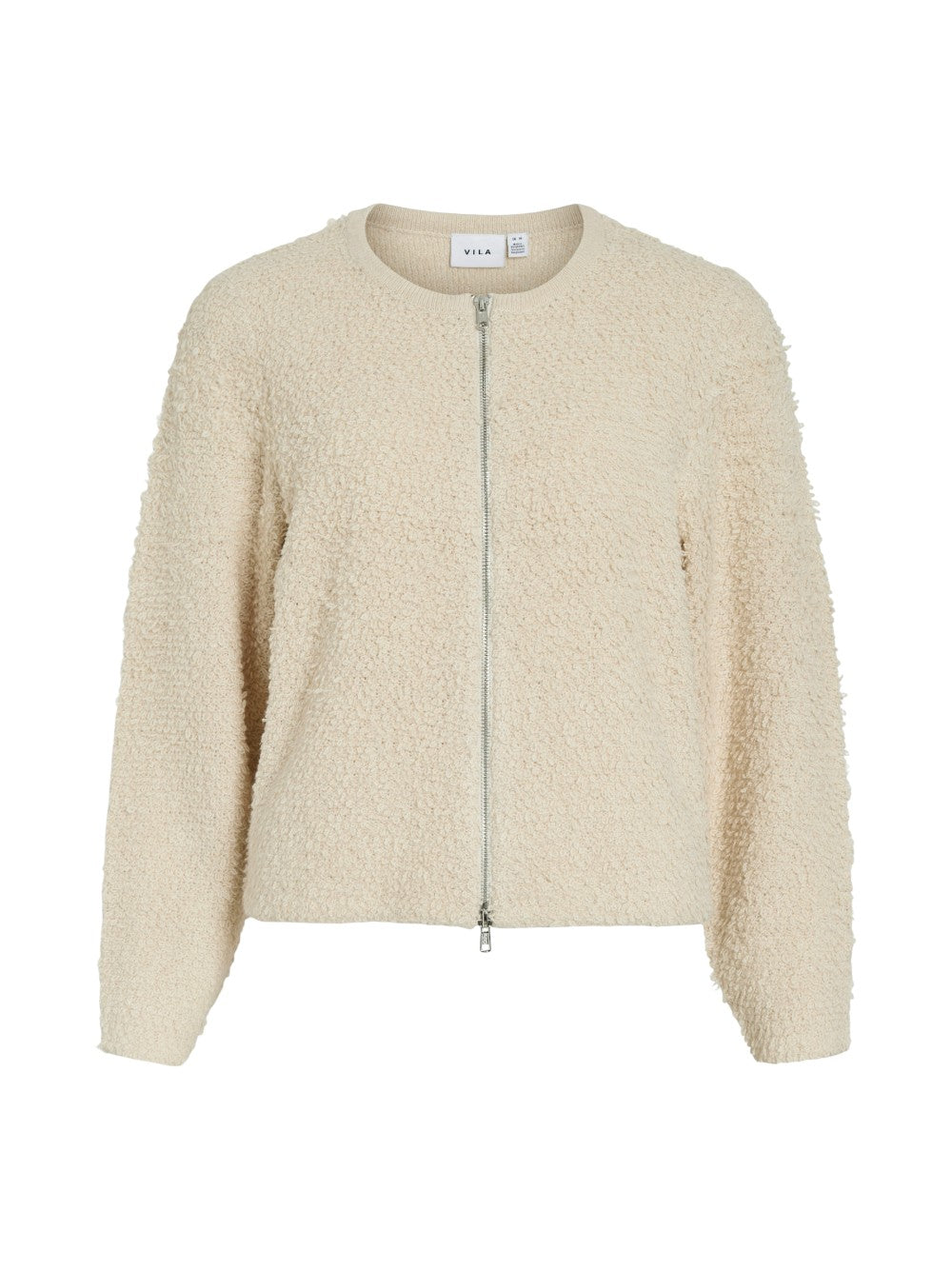 VILA Cardigan Donna VIPAZA O-NECK L/S ZIPPER KNIT CARDIGAN 14109011