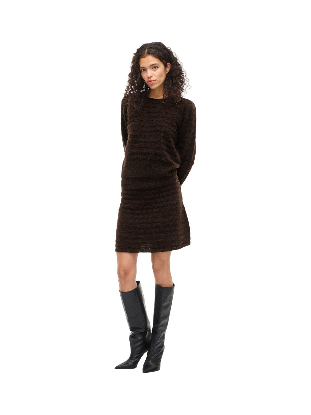 VILA Maglia Donna VIJAYLA O-NECK L/S KNIT TOP 14108795