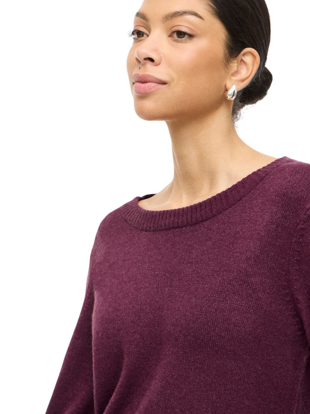 VILA Maglia Donna VIRIL O-NECK L/S  KNIT TOP - NOOS 14054177