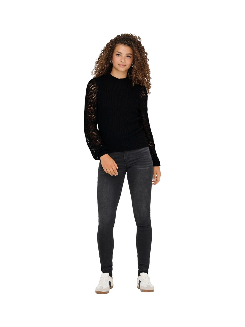 ONLY Maglia Donna ONLANNELINA LS HIGHNECK KNT 15353133
