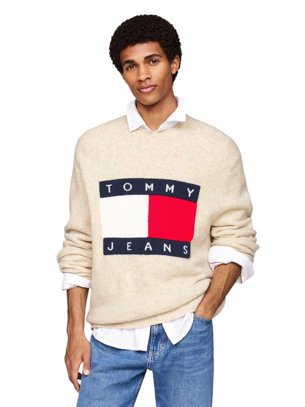 TOMMY JEANS Men's Sweater DM0DM19442