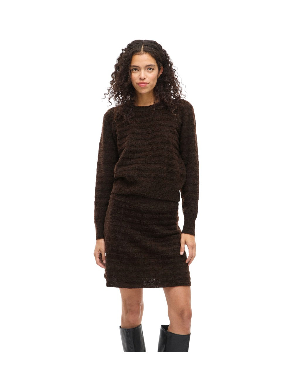VILA Maglia Donna VIJAYLA O-NECK L/S KNIT TOP 14108795