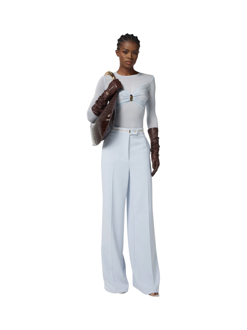 Elisabetta Franchi Pantalone Donna  PA10356E2EA7