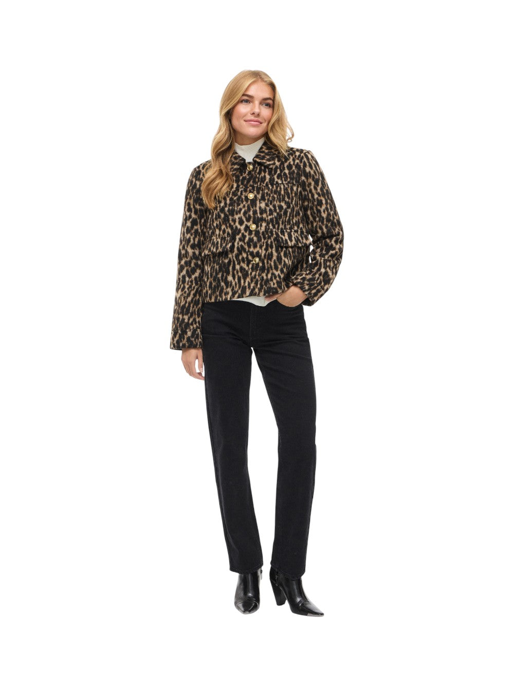 VILA Cappotto Donna VISIMBA L/S SHORT JACKET 14107525