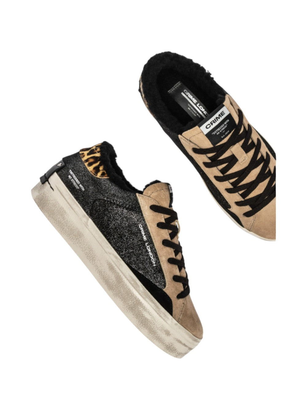 Crime London Sneakers Donna DISTRESSED 25070AA8.20