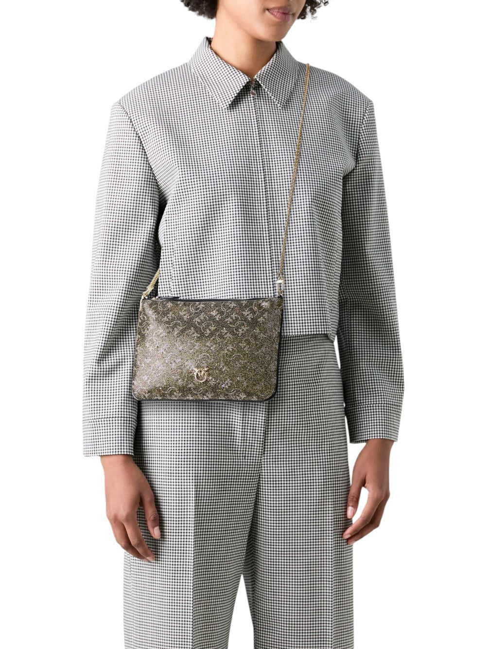 Pinko Women's Bag FLAT CLASSIC MONOGRAM