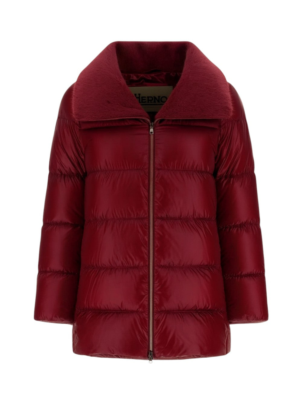Herno GIUBBINO Donna A-SHAPE NYLON ULTRALIGHT E FAUX FUR PI002140D12017Z
