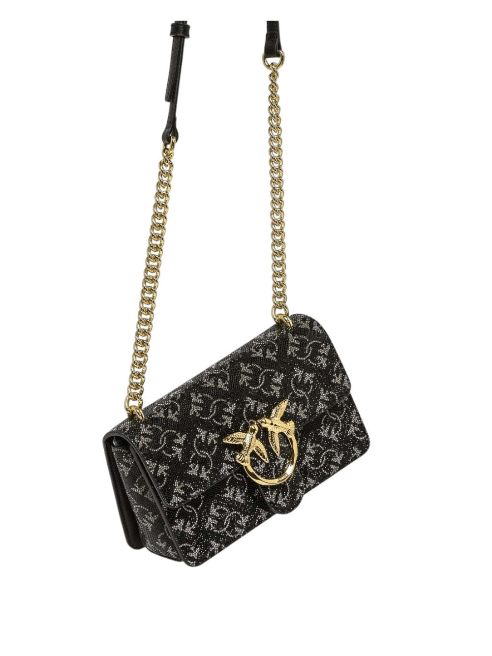 Pinko Women's Bag LOVE ONE MINI LIGHT CL MONOGRAM