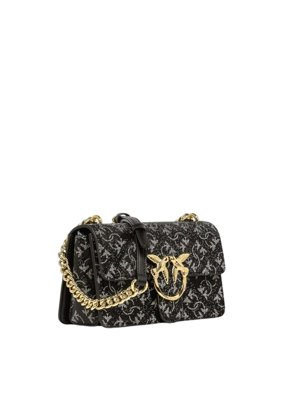Pinko Women's Bag LOVE ONE MINI LIGHT CL MONOGRAM