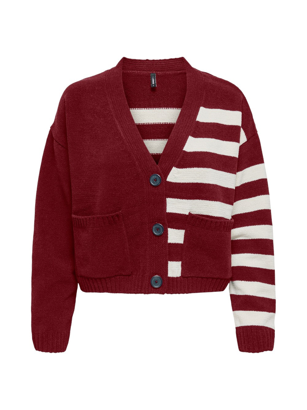 ONLY Cardigan Donna ONLELLY LIFE LS BLOCK CARDIGAN CC KNT 15351231