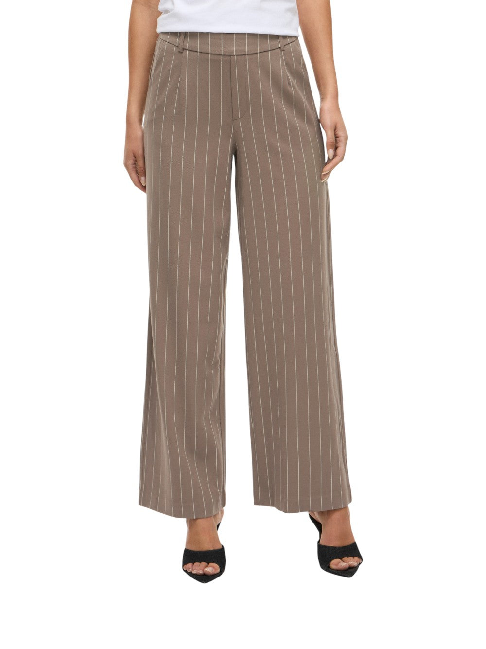 VILA Pantalone Donna VIVARONE PATTERN HW WIDE PANT - NOOS 14089556