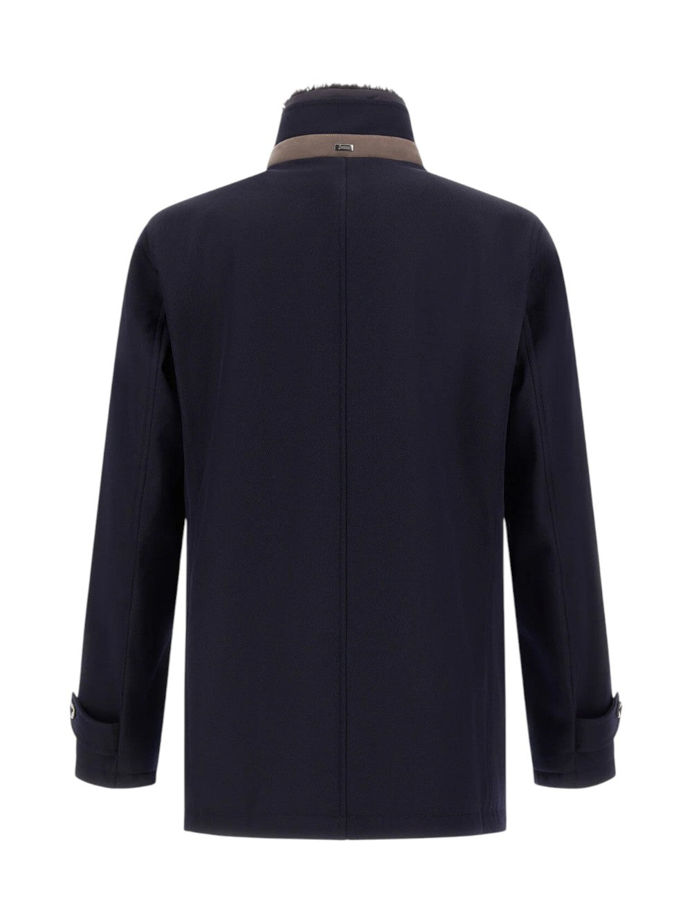 Herno Trench Uomo CARCOAT CON COLLO IN MONTONCINO IM000369U33186 9200